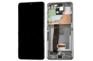 Дисплей Samsung Galaxy S20 Plus SM-G985F (серый) Оригинал GH82-22134E, цена с установкой в АСЦ