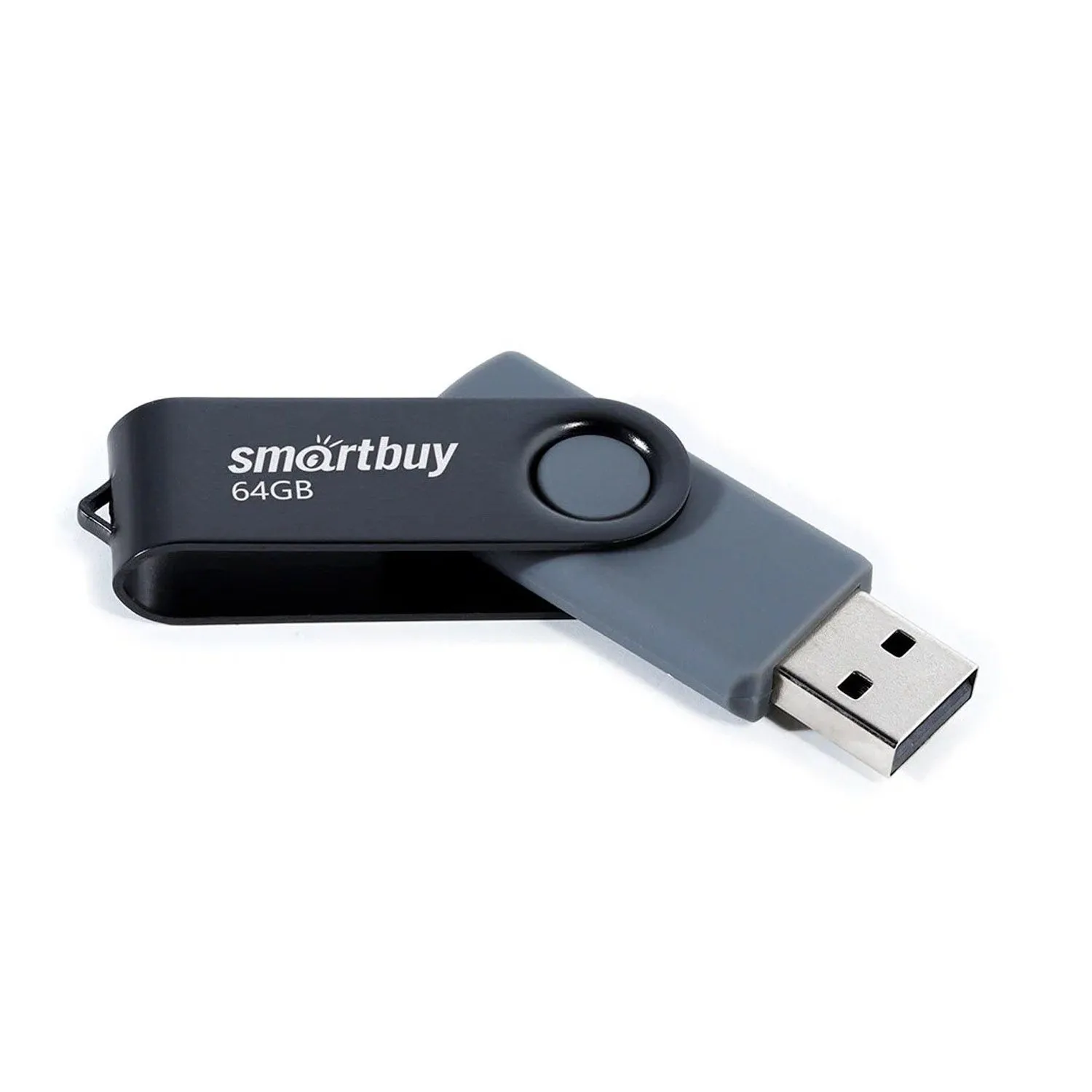 Флеш-накопитель USB 64GB Smart Buy Twist (чёрный)