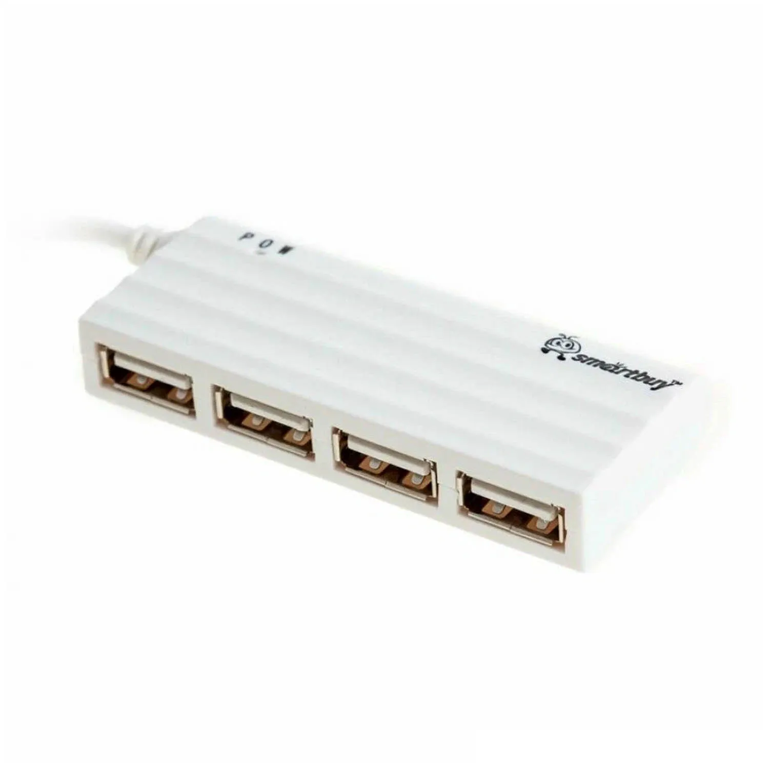 USB - Xaб Smartbuy 4 порта SBHA-6810-W (белый)
