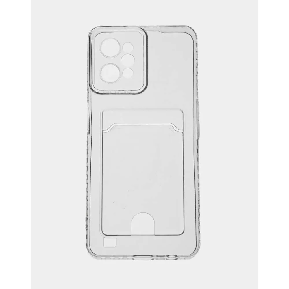Силиконовый чехол с кармашком под карточку Realme C31 (2022)