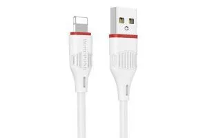 Кабель USB - Lightning BOROFONE BX17 Enjoy 2.4A, 1м (белый)