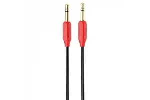 Кабель аудио HOCO UPA11 AUX audio cable 3.5mm , 1 м (черный)