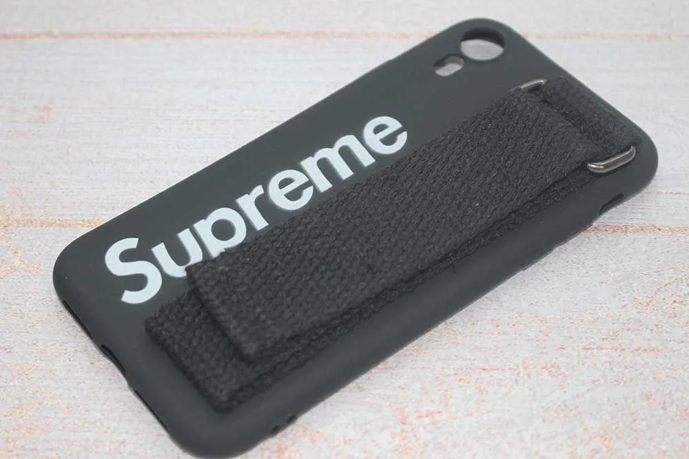Чехол силиконовый для Supreme 1.5mm для Apple iPhone Xr черный