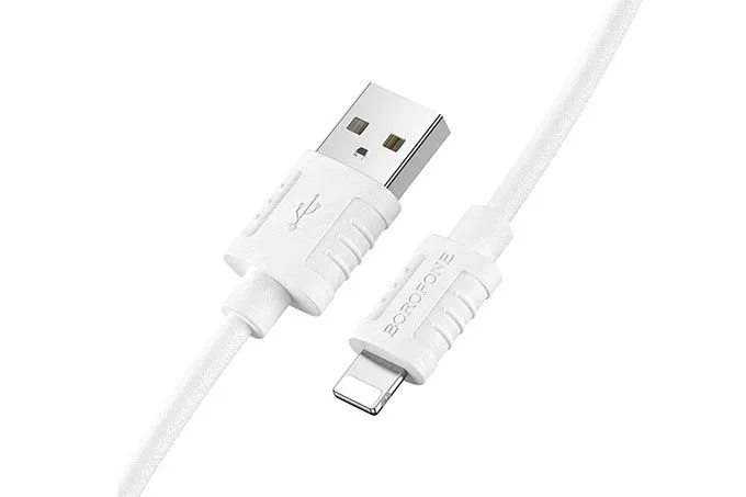 Кабель USB - Lightning BOROFONE BX52 Airy, 1м (белый)