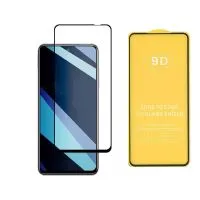 Противоударное стекло LEIWEI для дисплея Xiaomi Note 10 5G, Note 10T, Poco  9D тех.упаковка (черный)