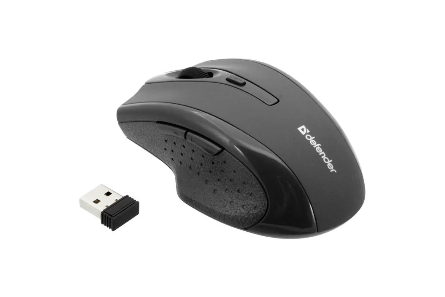 Мышь DEFENDER Accura MM-365, черная, беспроводная, 6 кнопок, 800-1600 dpi, USB. Количество кнопок: 5