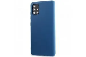 Силиконовый чехол кейс Samsung Galaxy A51 SM-A515F (синий)