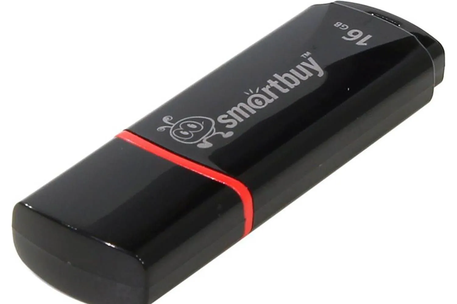 Флеш-накопитель USB 16GB SmartBuy Crown (черный)
