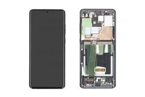 Дисплей Samsung Galaxy S20 Ultra 5G SM-G988F (черный) Оригинал GH82-26032A, цена с установкой в АСЦ