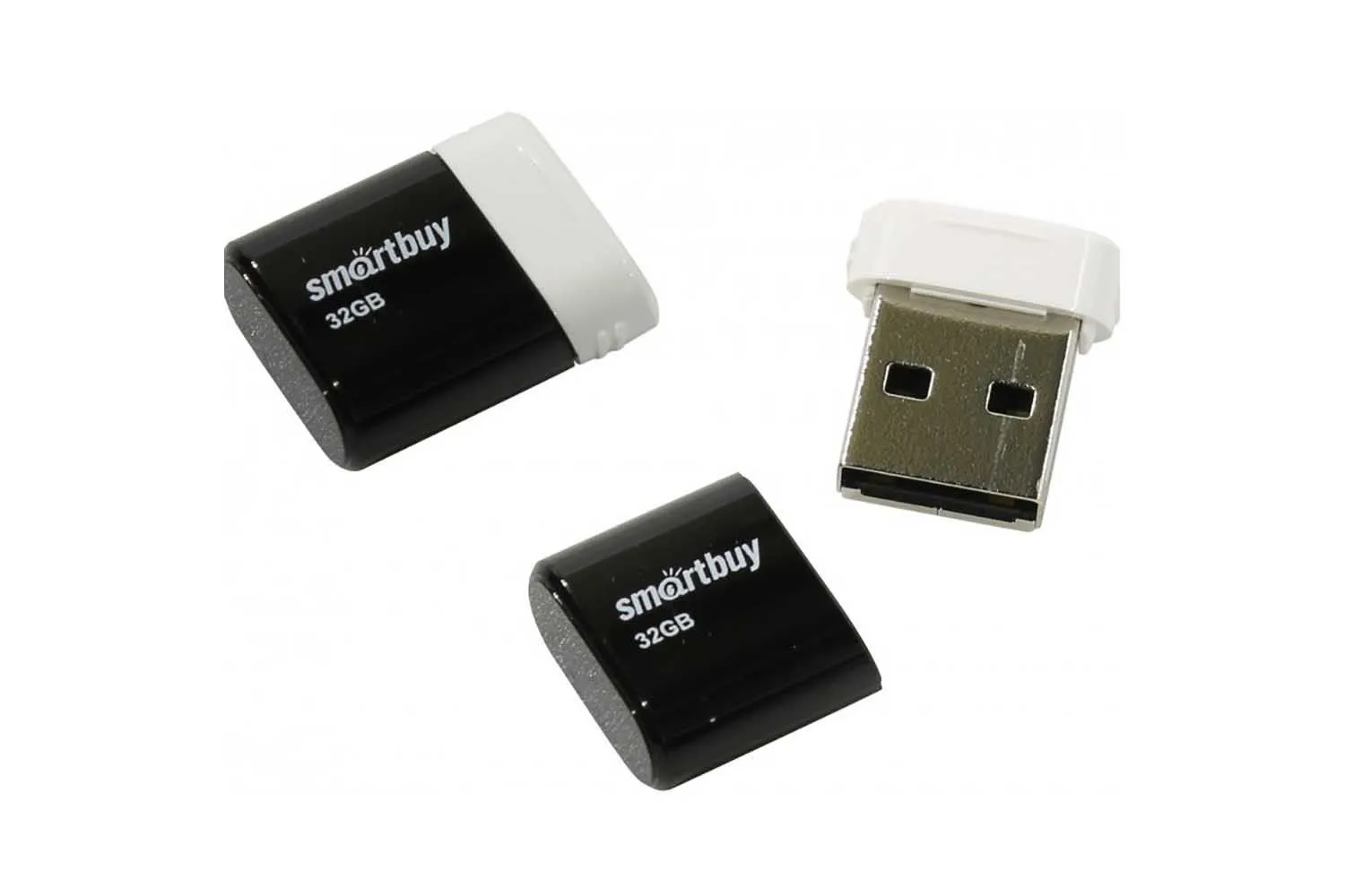 Флеш-накопитель USB 32GB SmartBuy Lara (черный)