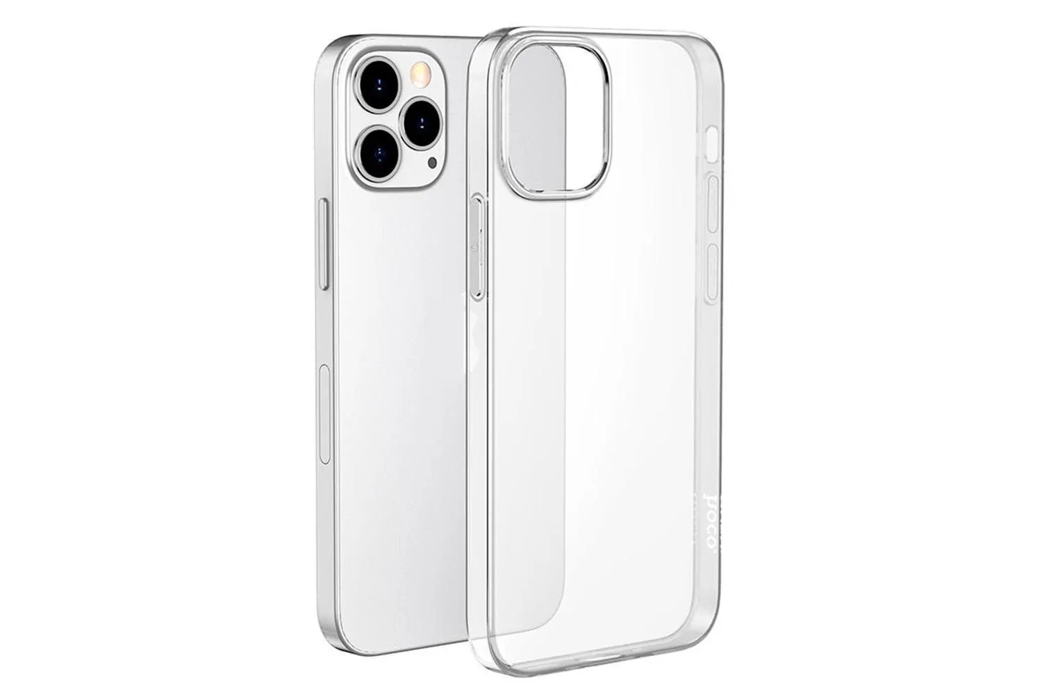 Чехол силиконовый HOCO для Apple iPhone 12 Pro Max “Light series” (прозрачный)
