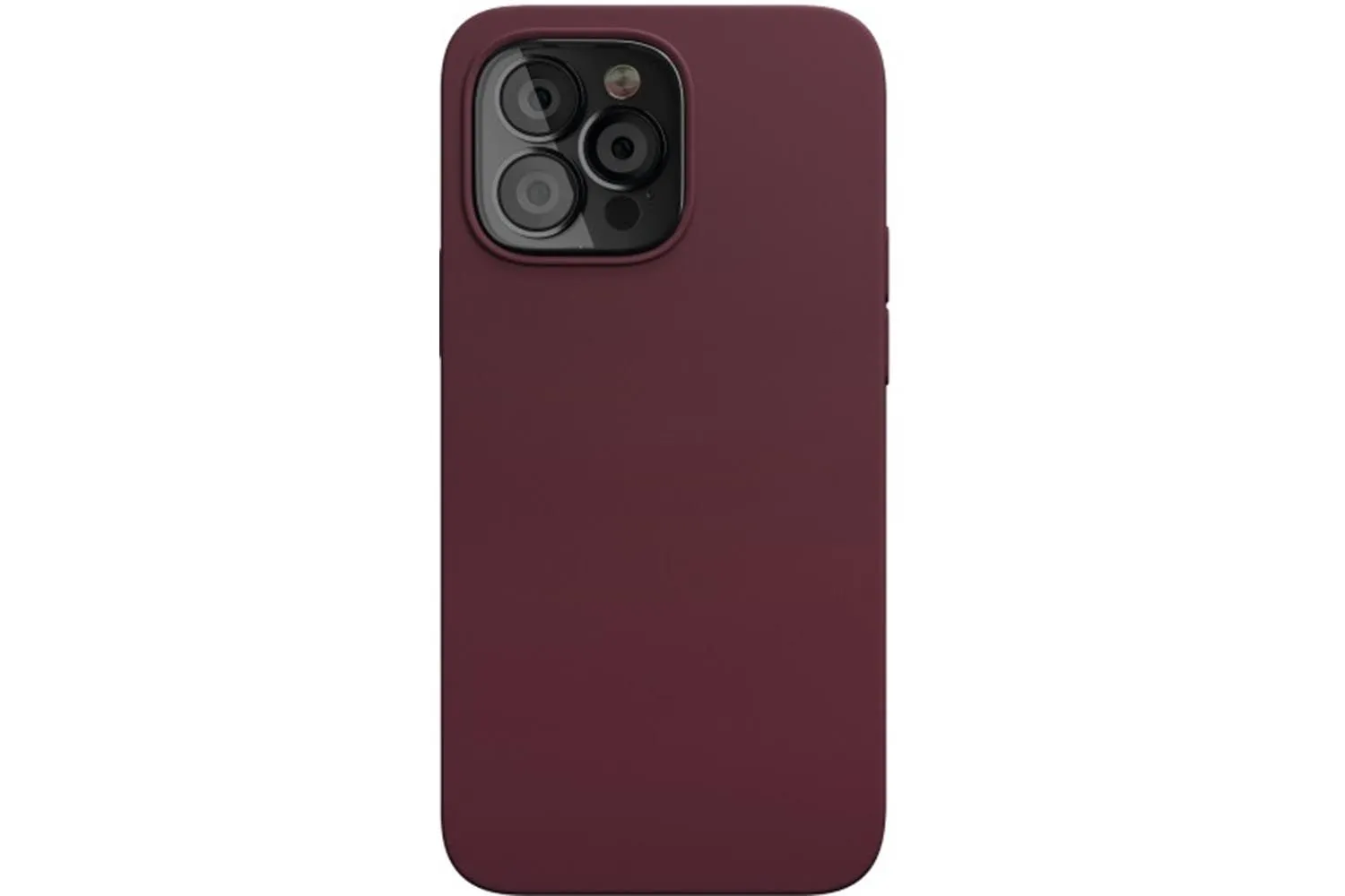 Чехол силиконовый для Apple iPhone 13 Pro (бордовый)