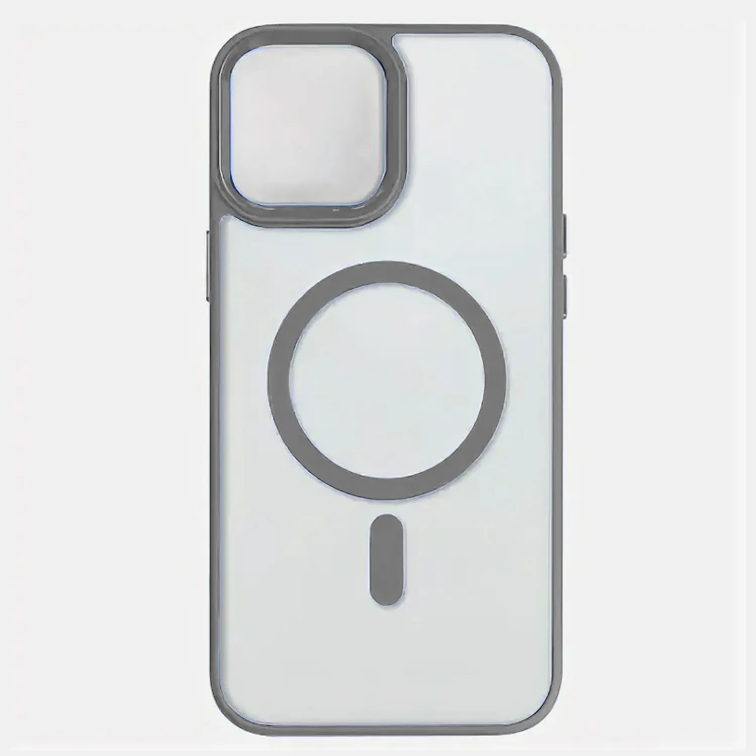 Чехол прозрачный для Apple iPhone 14, iPhone 13 с MagSafe (серый)