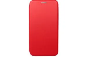 Чехол книжка для Xiaomi Redmi Note 10, Redmi Note 10S (красный)