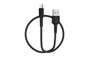 Кабель USB - MicroUSB BOROFONE BX16 Easy charging (черный)