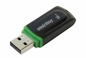 Флеш-накопитель USB 16GB SmartBuy Paean (черный)
