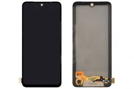 Дисплей Xiaomi Redmi Note 10, Note 10s OLED сборе с сенсором (черный)