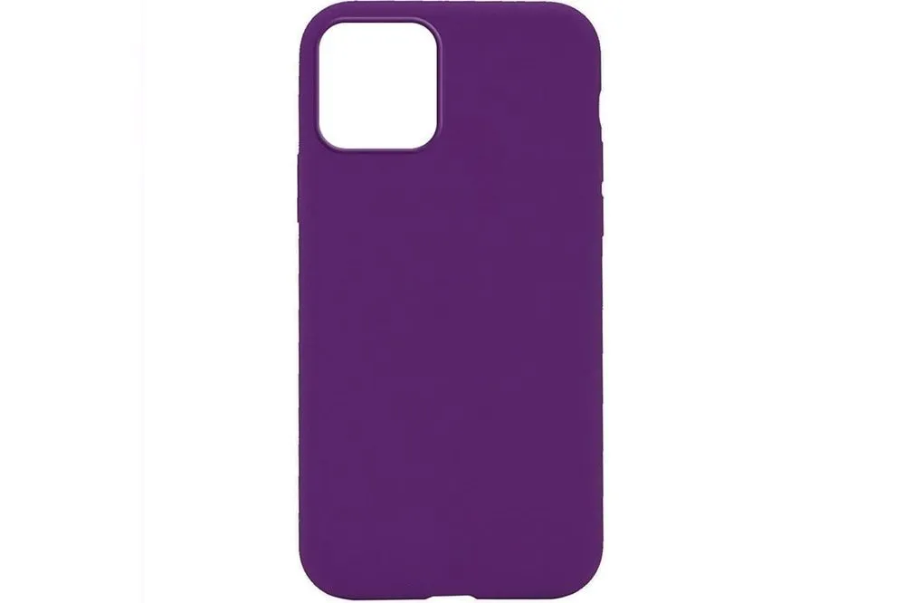 Чехол силиконовый для Apple iPhone 13 Pro Max (фиолетовый)