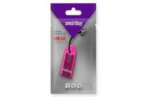 Картридер Smartbuy MicroSD (SBR-710-F) (фиолетовый)
