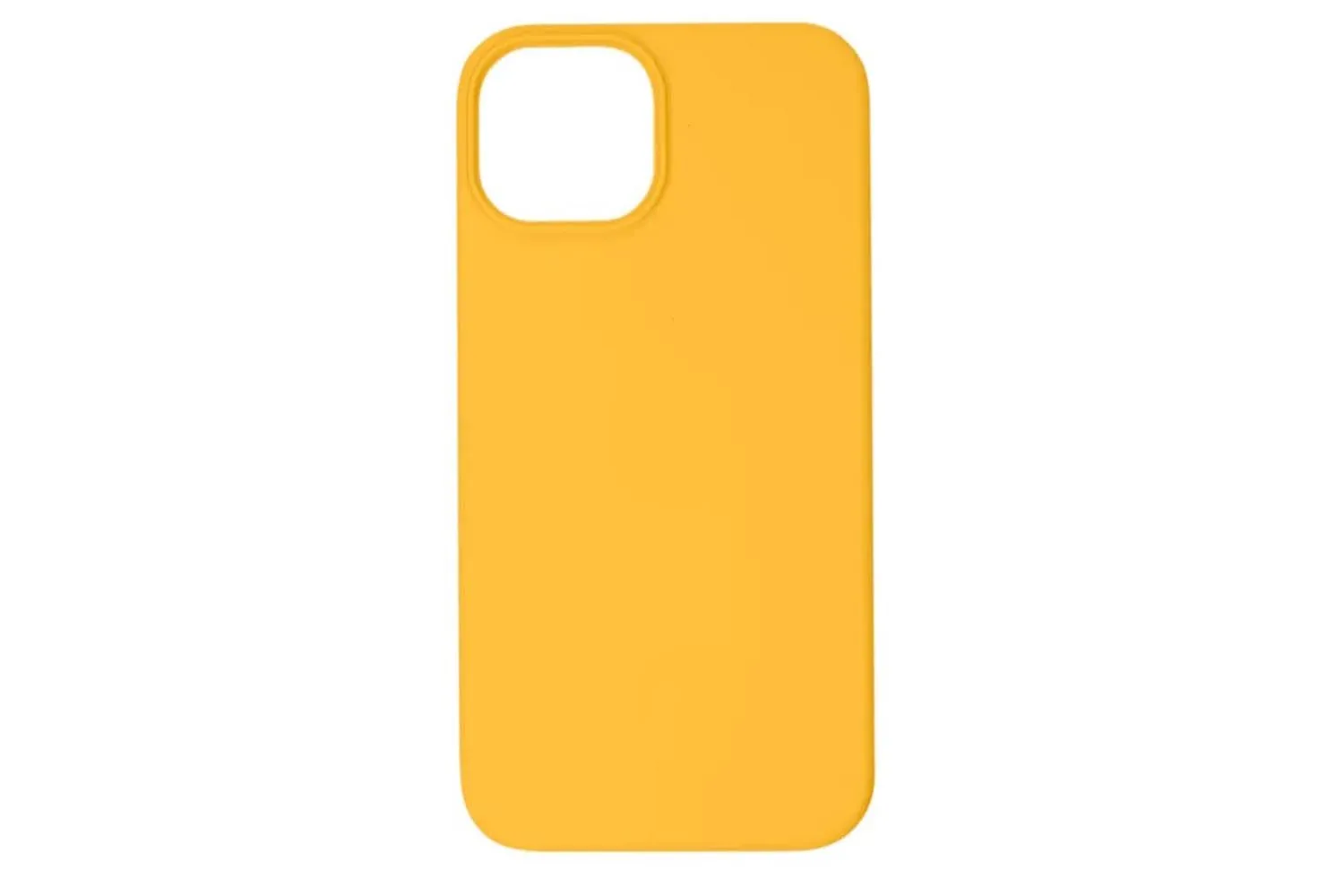 Чехол силиконовый для Apple iPhone 14 Pro (желтый)
