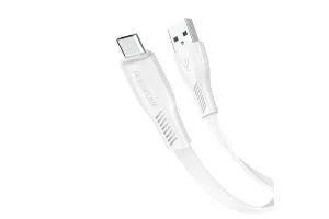 Кабель USB - Micro BOROFONE BX85 Auspicious, 1м (белый)