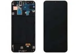 Дисплей Samsung Galaxy A30 SM-A305F (черный) Оригинал GH82-19202A, цена с установкой в АСЦ