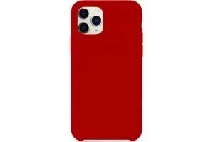 Чехол силиконовый для Apple iPhone 11 Pro полное покрытие (красный)