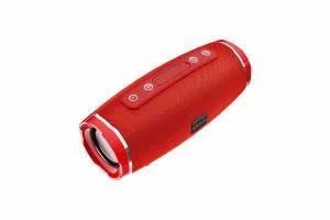Портативная колонка Borofone BR3 Rich sound металл пластик microSD (красный)