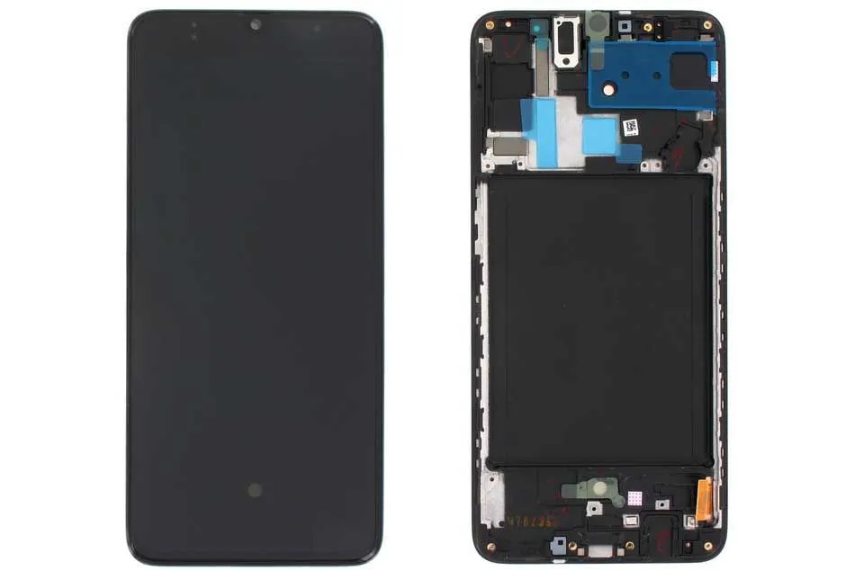 Дисплей Samsung Galaxy A70 2019 SM-A705F (черный) Оригинал GH82-19747A, цена с установкой в АСЦ