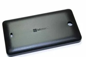 Задняя крышка Microsoft Lumia 430 Dual SIM (черный)