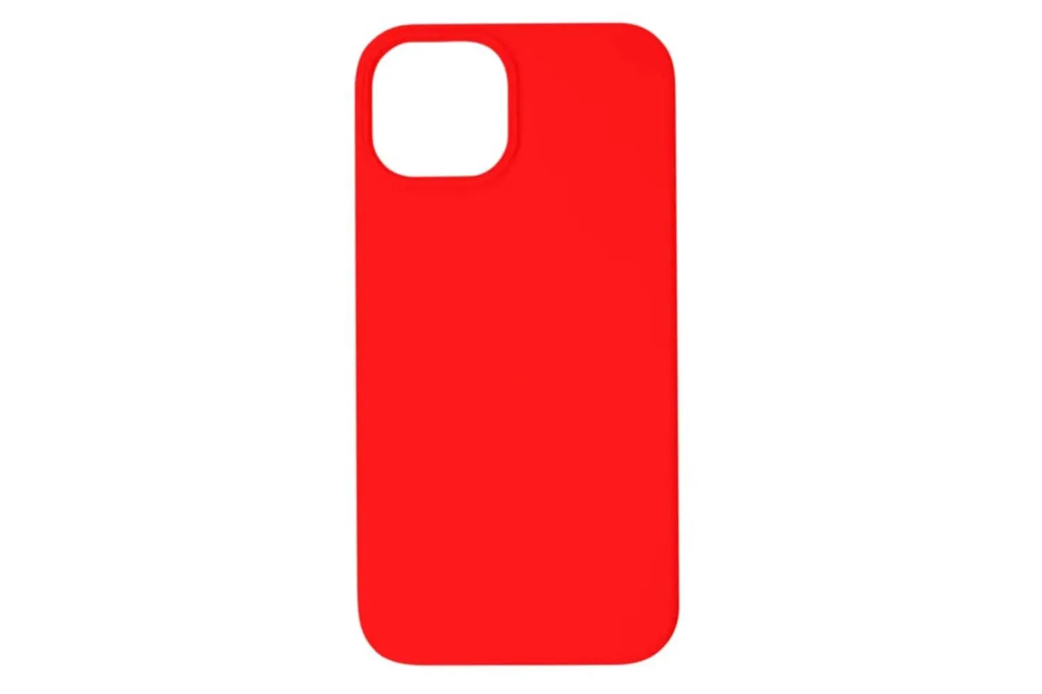 Чехол силиконовый для Apple iPhone 14 Pro (красный)