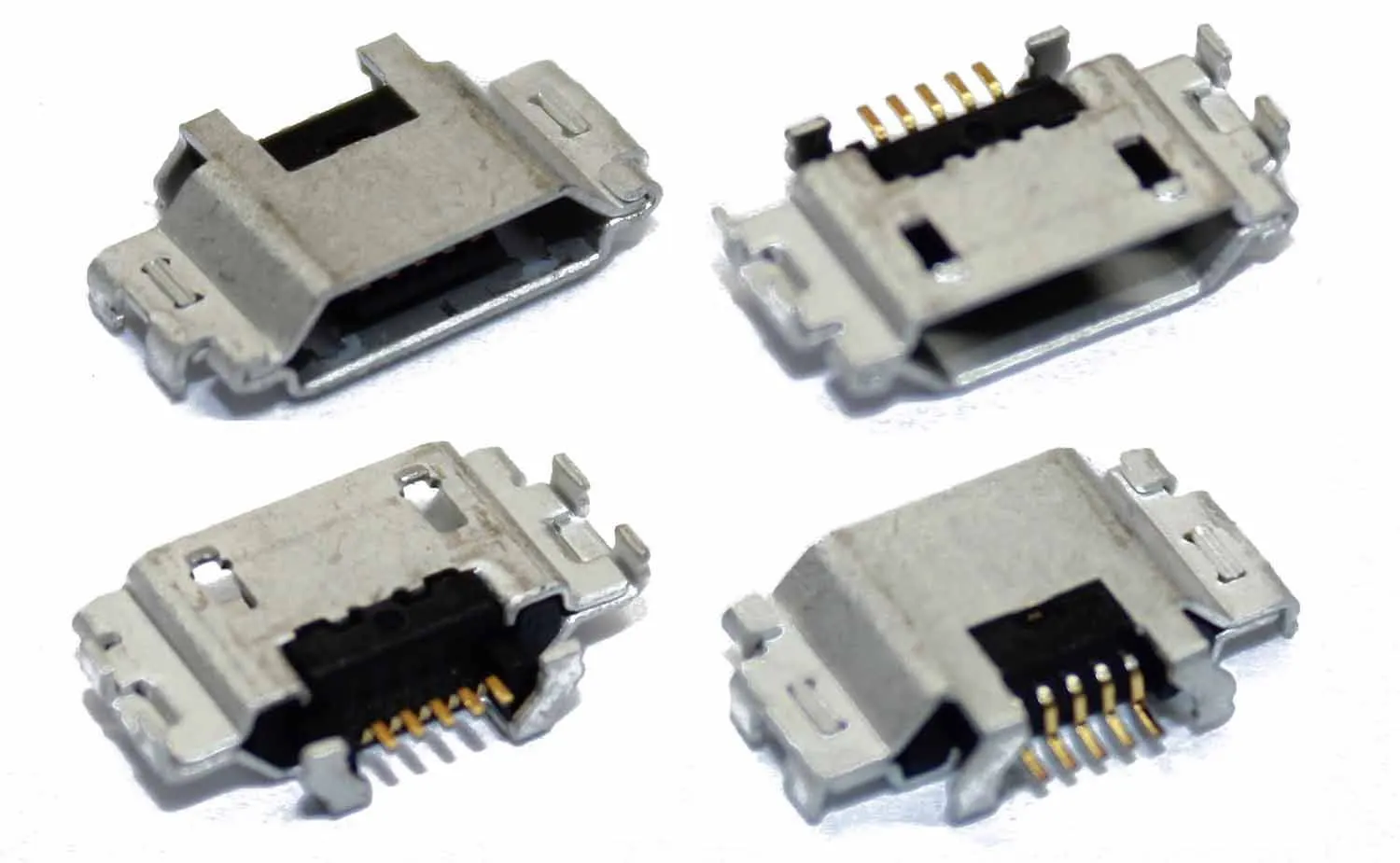 Разъем зарядки MicroUSB 5 pin в середину платы Sony Xperia Z2 D6503 D6502