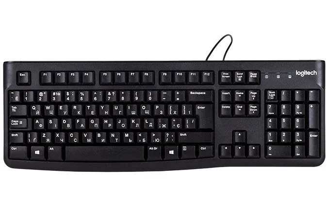 Клавиатура Logitech K120 (черный) USB