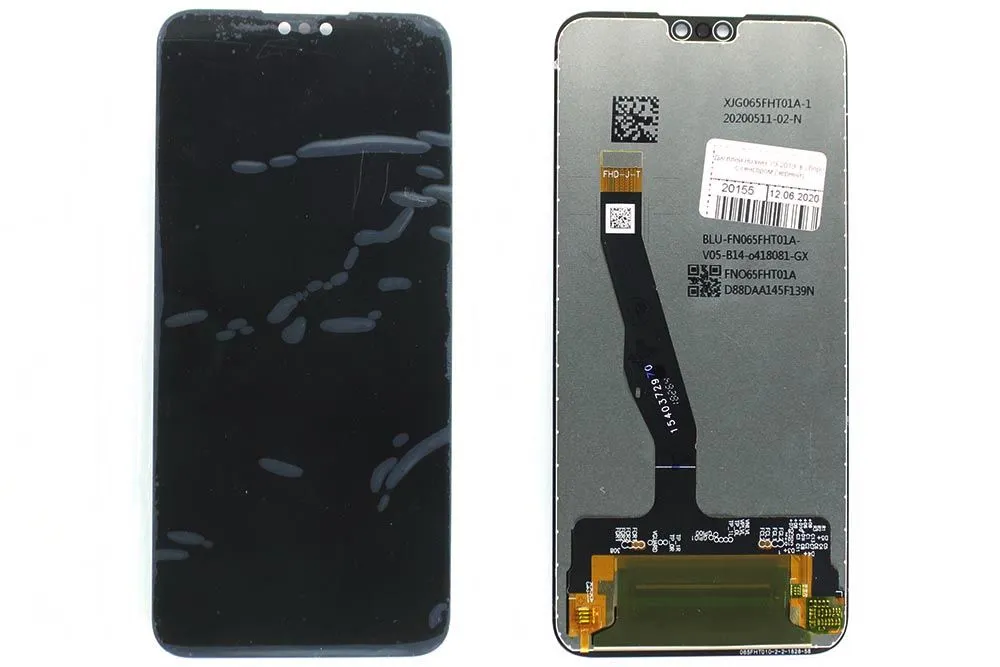 Дисплей Huawei Y9 2019 JKM-LX1, JKM-LX2 в сборе с сенсором (черный) распродажа