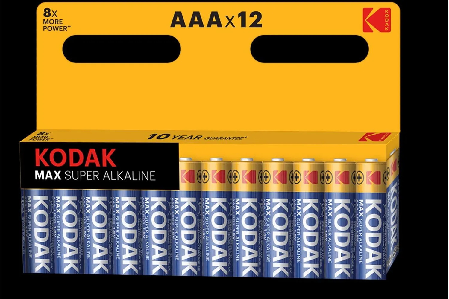 Элемент питания KODAK MAX LR03 AAA BL12 (K3A-12) цена указана за одни элемент