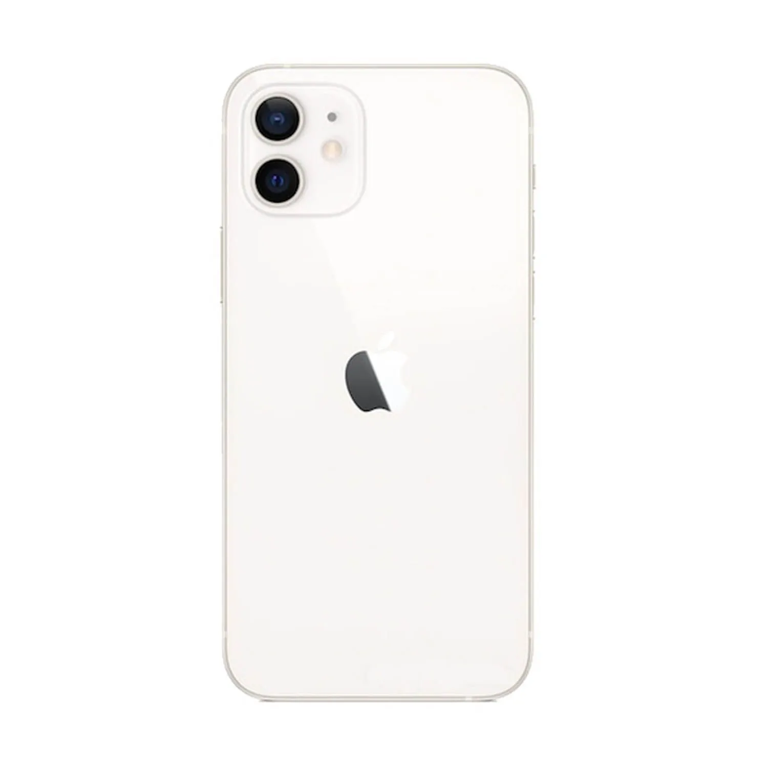Задняя крышка, корпус для Apple iPhone 12 со стандартным отверстием (белый)