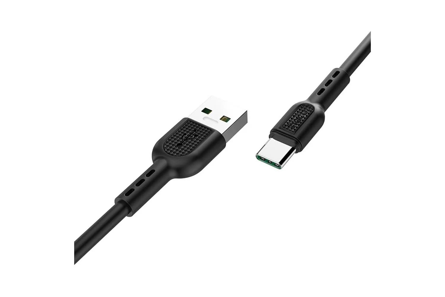 Кабель USB - Type-C HOCO X33 5A Surge, 1м (черный)