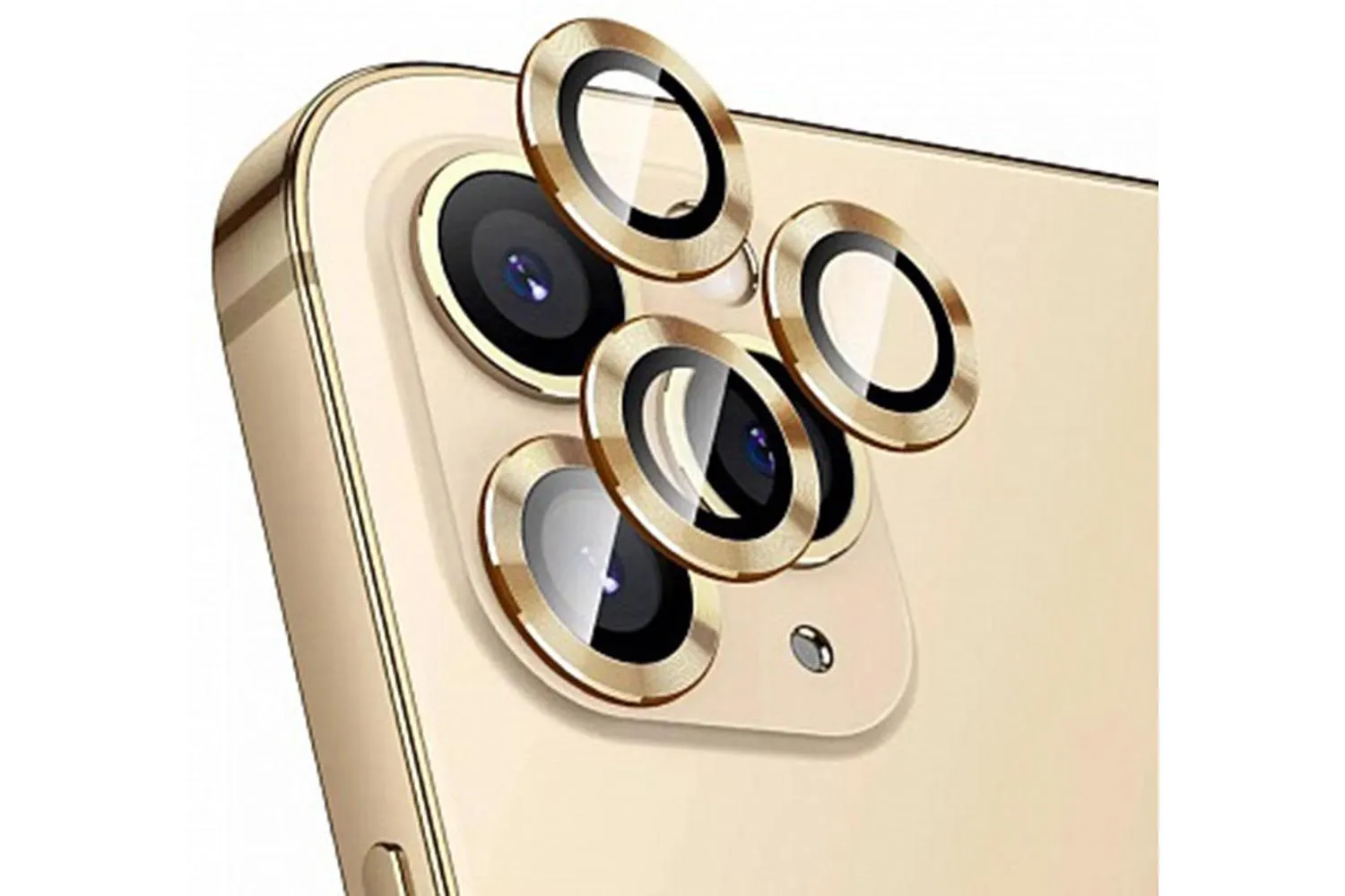 Защитные линзы для камеры Apple iPhone 14 Pro, 14 Pro Max (золото)