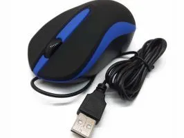 Мышь проводная USB SmartBuy 329 (черный/синий)