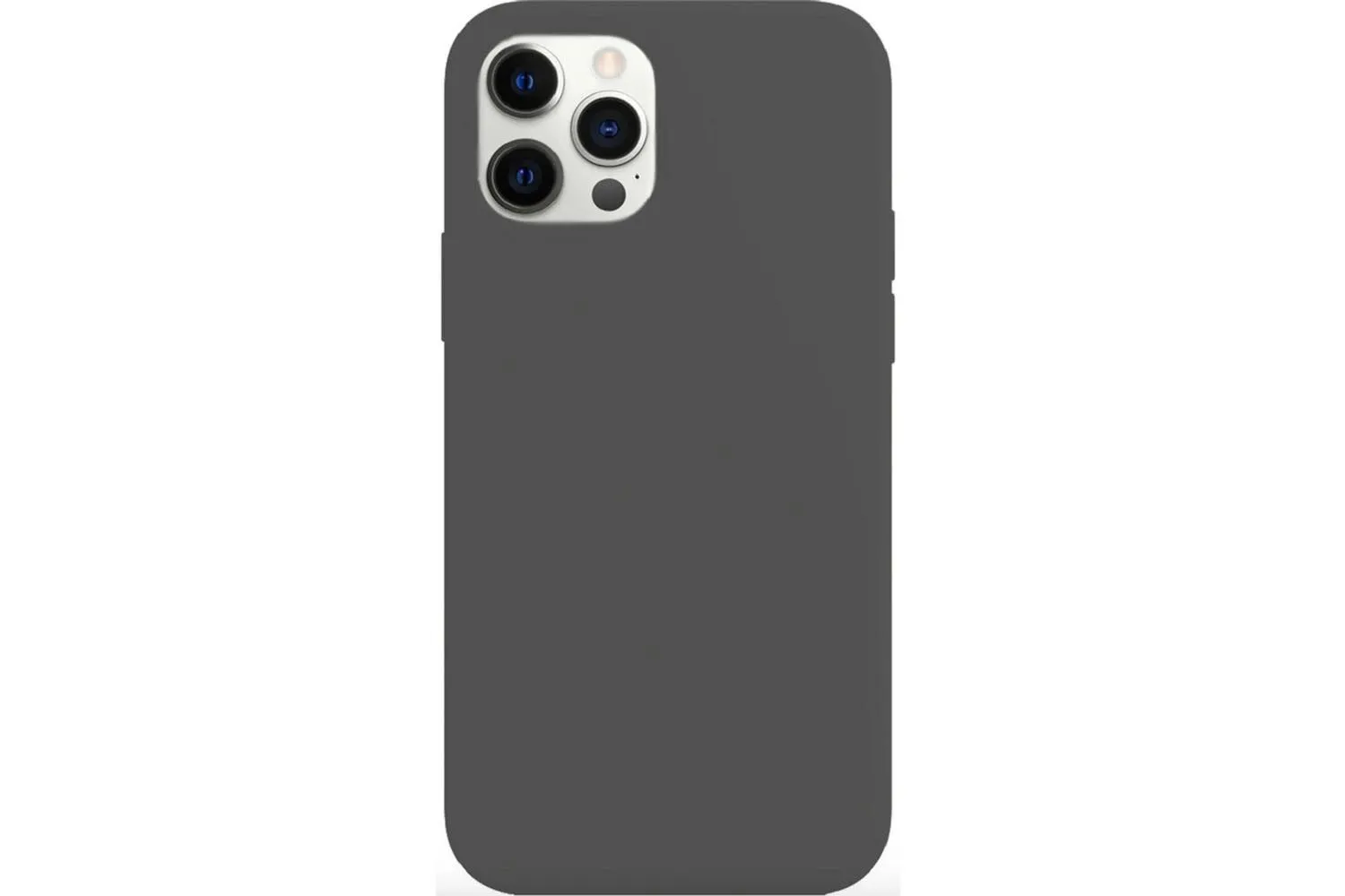 Чехол силиконовый для Apple iPhone 13 Pro (серый)