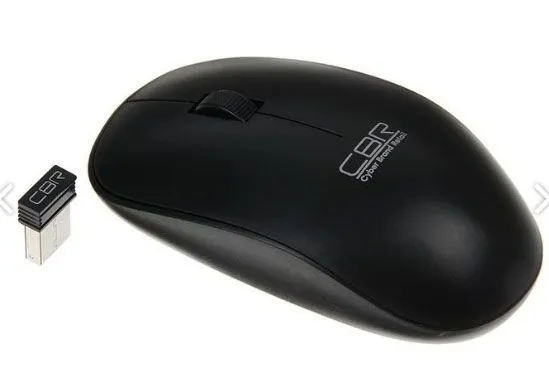 Мышь беспроводная CBR CM-410, (черный) USB. Разрешение: 1200 dpi.