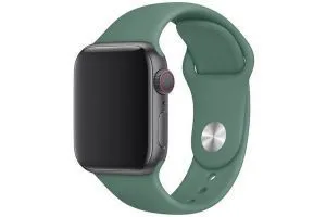 Ремешок силиконовый для Apple Watch 42mm/44mm (зеленый)
