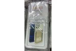 Силиконовый чехол с кармашком под карточку Realme C25, C25S, C12