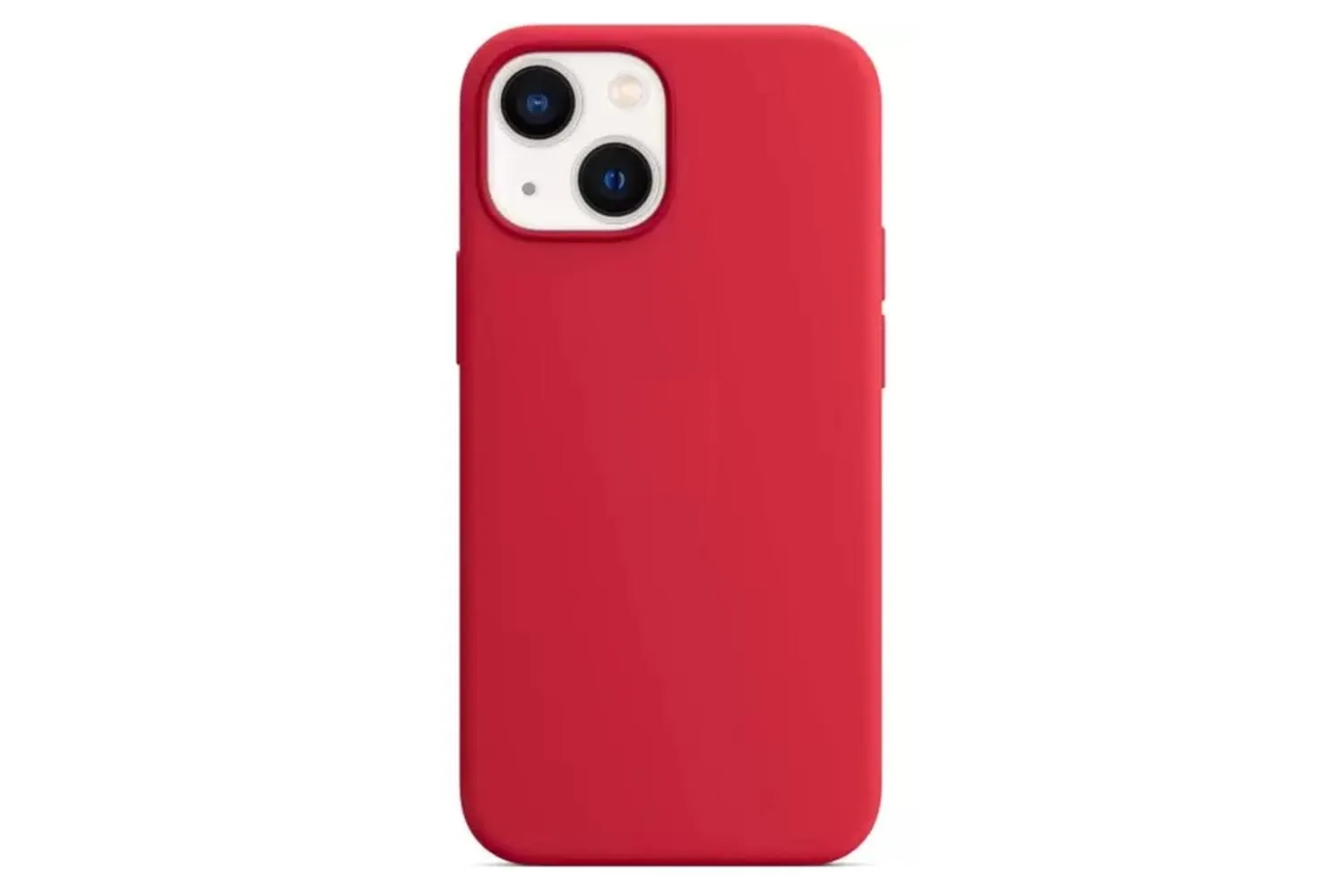 Чехол силиконовый для Apple iPhone 13 Mini (красный)