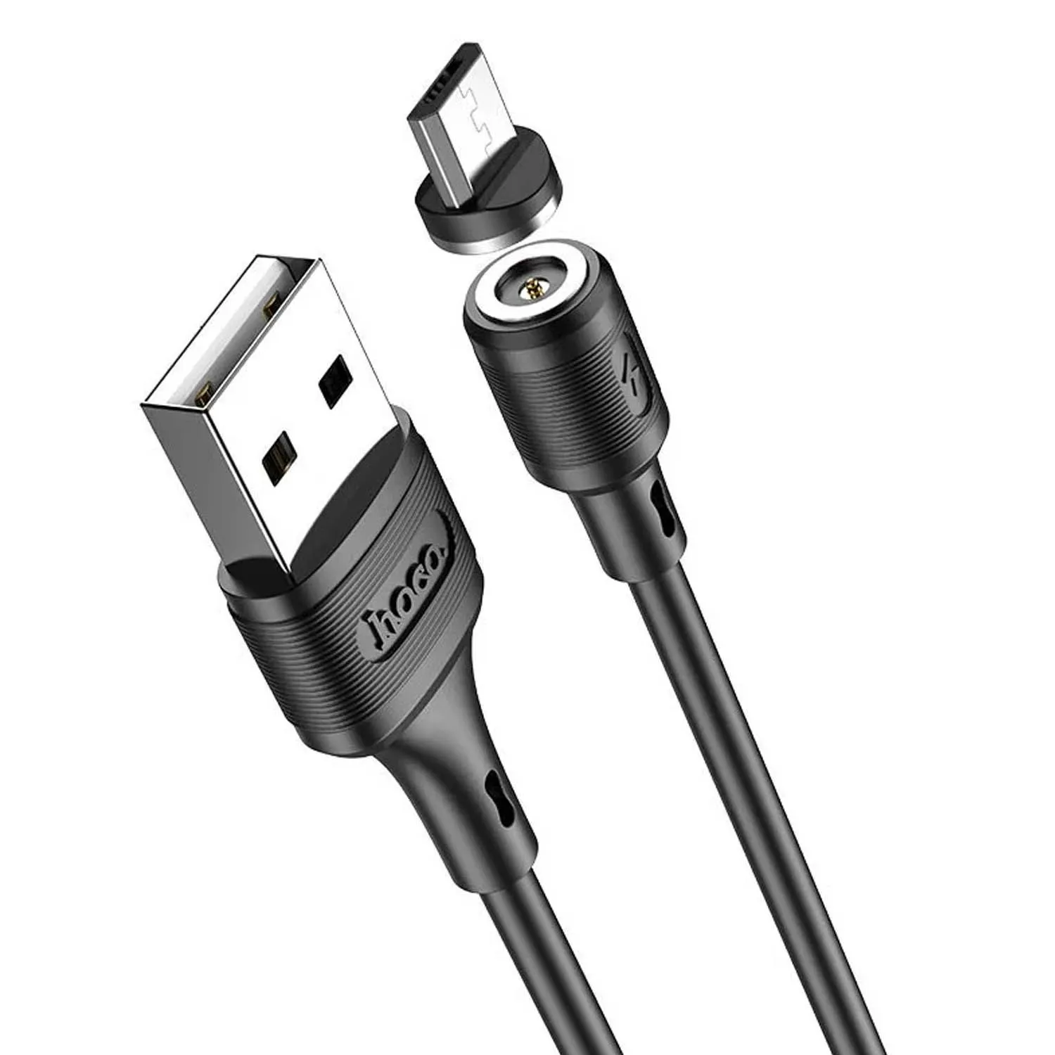 Кабель USB - MicroUSB магнитный HOCO X52 Sereno, 1 м (черный)