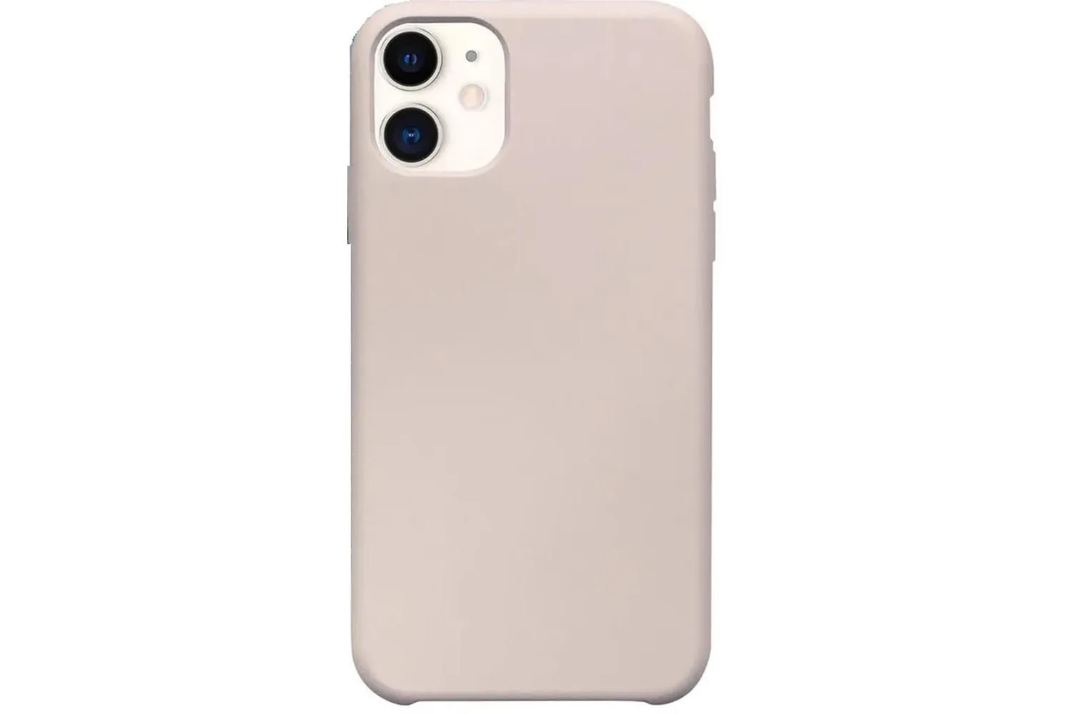 Чехол силиконовый для Apple iPhone 11 (серый песок)