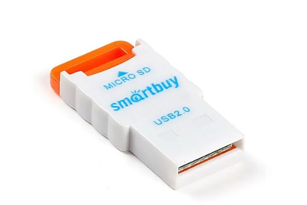 Картридер Smartbuy MicroSD (SBR-707-O) (оранжевый)