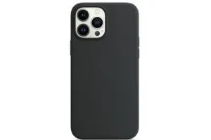 Чехол силиконовый для Apple iPhone 13 Pro (черный)