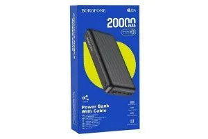 Внешний аккумулятор Power Bank BOROFONE BJ3A 20000mAh (черный)