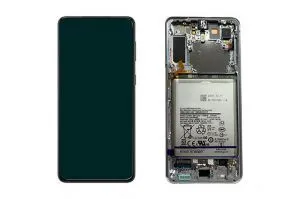 Дисплей Samsung Galaxy S21 Ultra 5G SM-G998F (черный) Оригинал GH82-26035A, цена с установкой в АСЦ
